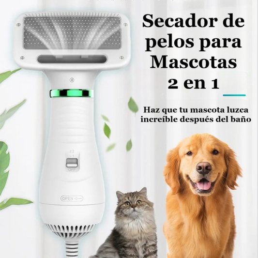Cepillo Secador para mascotas
